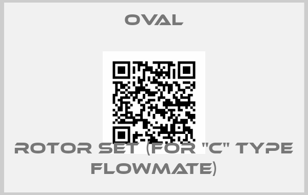 OVAL-Rotor Set (for "C" Type Flowmate)