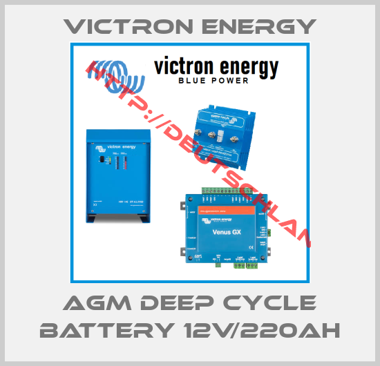 Victron Energy-AGM Deep Cycle Battery 12V/220Ah