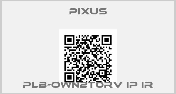 PIXUS-PLB-OWN2T0RV IP IR