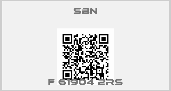 SBN-F 61904 2RS