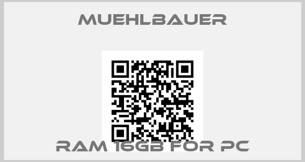 Muehlbauer-Ram 16GB for PC