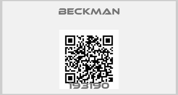 BECKMAN-193190