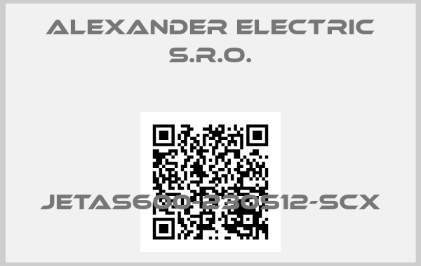 Alexander Electric s.r.o.-JETAs600-230s12-SCX