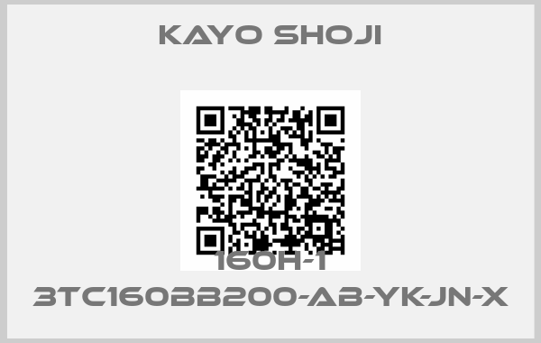 Kayo shoji-160H-1 3TC160BB200-AB-YK-JN-X