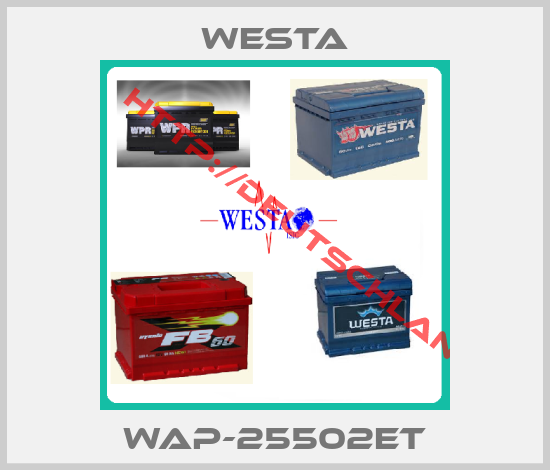 Westa-Wap-25502ET