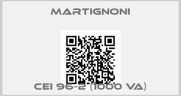 MARTIGNONI-CEI 96-2 (1000 Va)