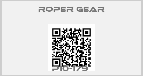 Roper gear-P10-179 