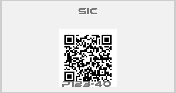 Sic-P123-40 