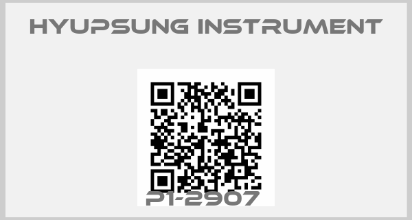 Hyupsung instrument-P1-2907 