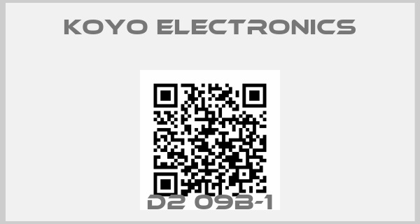 KOYO ELECTRONICS-D2 09B-1