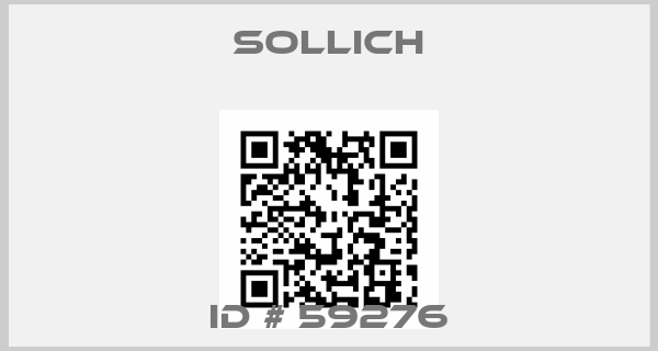 SOLLICH-ID # 59276