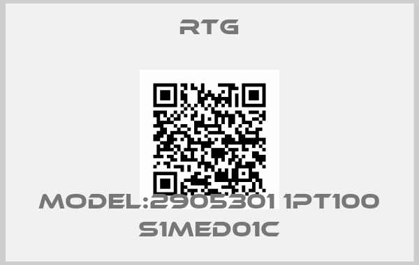 RTG-MODEL:2905301 1PT100 S1MED01C