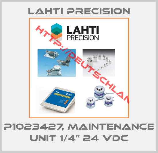 Lahti Precision-P1023427, MAINTENANCE UNIT 1/4" 24 VDC