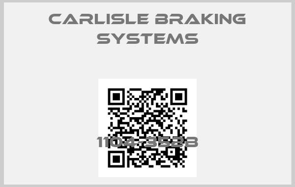 CARLISLE BRAKING SYSTEMS-1104-352B