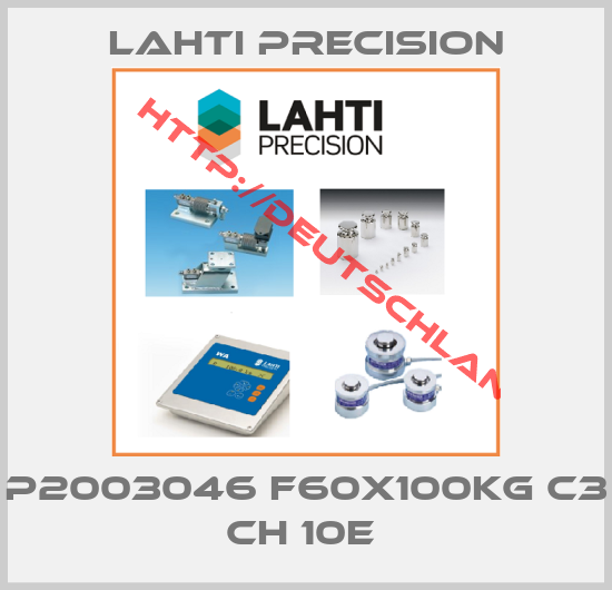 Lahti Precision-P2003046 F60X100KG C3 CH 10E 