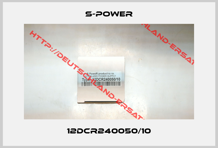 s-power-12DCR240050/10