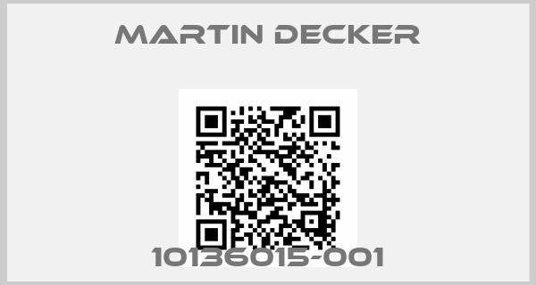 MARTIN DECKER-10136015-001
