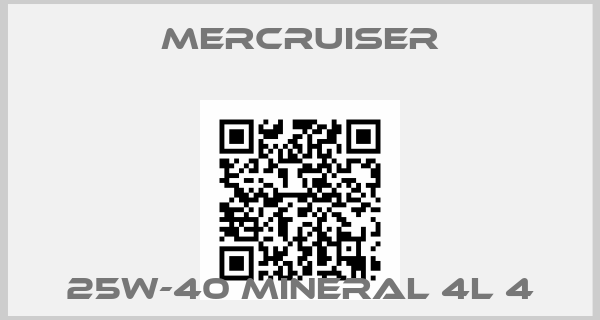 Mercruiser-25W-40 Mineral 4l 4