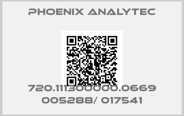 Phoenix Analytec-720.111300000.0669 005288/ 017541