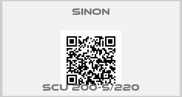 Sinon-SCU 200-5/220