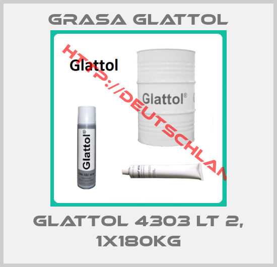 GRASA GLATTOL-Glattol 4303 LT 2, 1x180kg