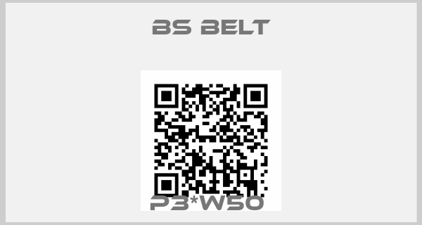Bs Belt-P3*W50 