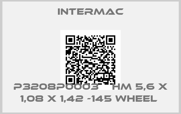 Intermac-P3208P0003    HM 5,6 X 1,08 X 1,42 -145 WHEEL 