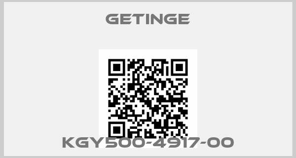Getinge-KGY500-4917-00