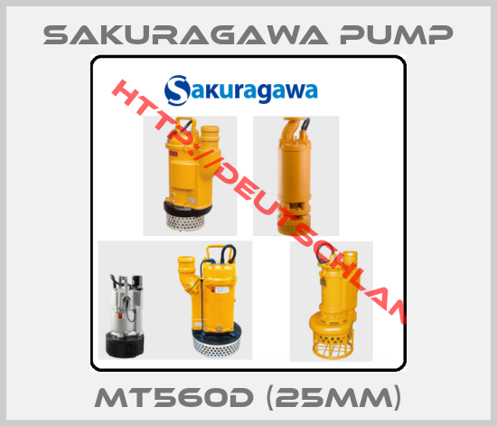 SAKURAGAWA PUMP-MT560D (25MM)