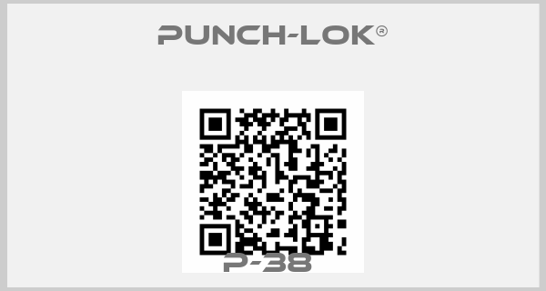 PUNCH-LOK®-P-38 