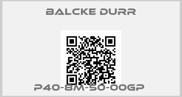 Balcke Durr-P40-8M-50-00GP 