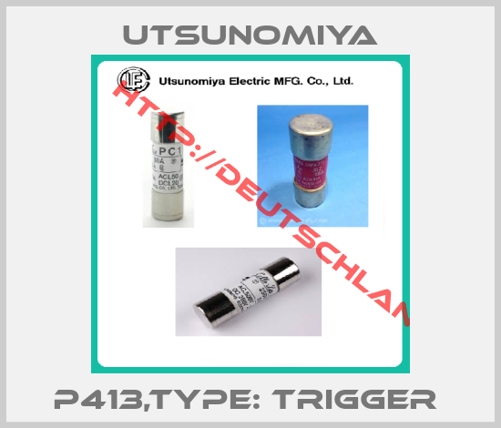 Utsunomiya-P413,TYPE: TRIGGER 