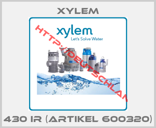 Xylem-430 IR (Artikel 600320)