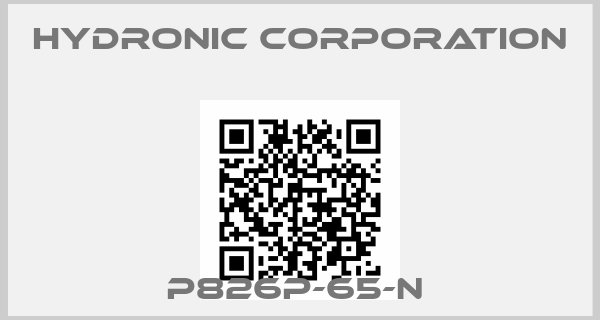 Hydronic Corporation-P826P-65-N 