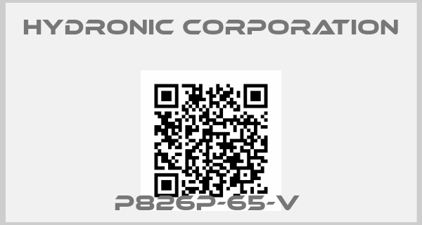 Hydronic Corporation-P826P-65-V 