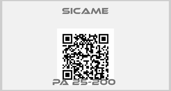 Sicame-PA 25-200 