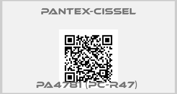 PANTEX-CISSEL-PA4781 (PC-R47) 
