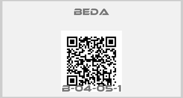 BEDA-B-04-05-1