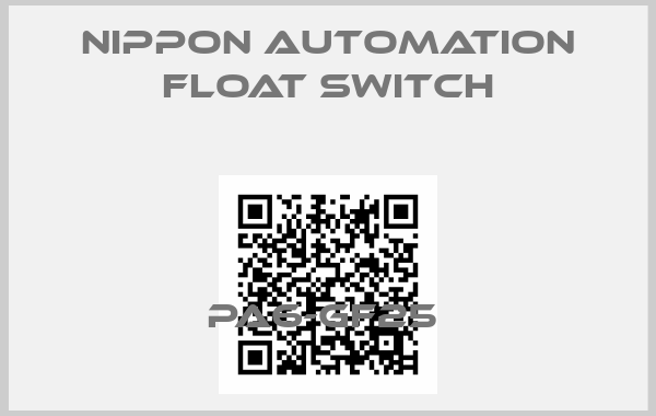 NIPPON AUTOMATION FLOAT SWITCH-PA6-GF25 