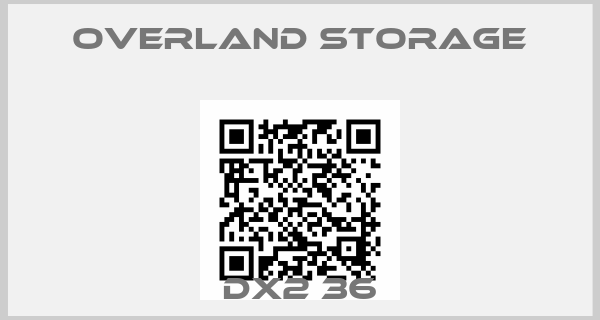 Overland Storage-DX2 36