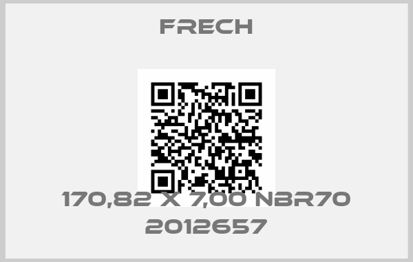 FRECH-170,82 X 7,00 NBR70 2012657