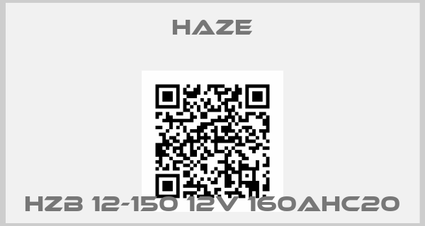 Haze-HZB 12-150 12V 160AhC20