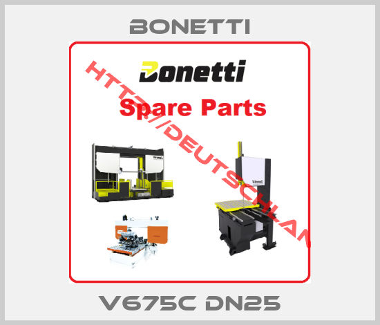Bonetti-V675C DN25