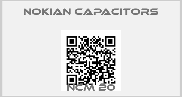 Nokian Capacitors-NCM 20