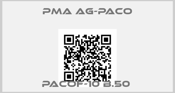 PMA AG-paco-PACOF-10 B.50 
