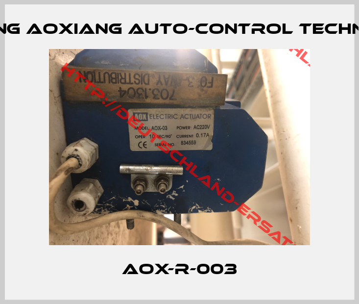 Zhejiang Aoxiang Auto-Control Technology-AOX-R-003