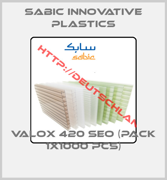 Sabic innovative Plastics-VALOX 420 SEO (pack 1x1000 pcs)