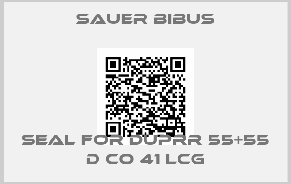 SAUER BIBUS-Seal For DUPRR 55+55 D CO 41 LCG