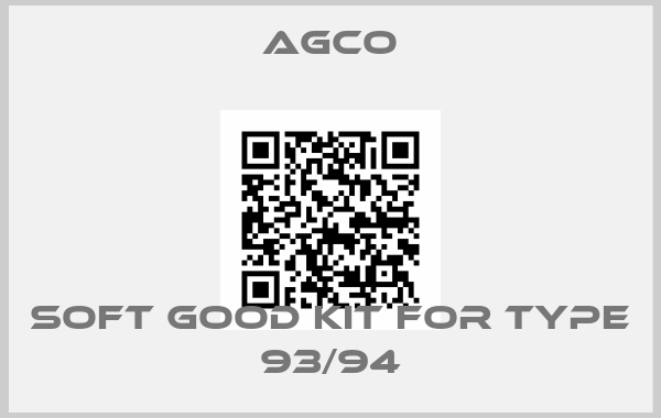 AGCO-SOFT GOOD KIT for Type 93/94