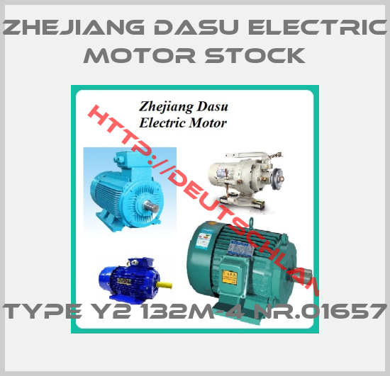 Zhejiang Dasu Electric Motor Stock-TYPE Y2 132M-4 Nr.01657